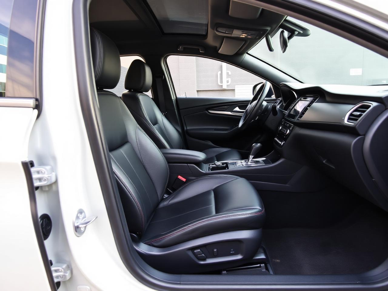 Spotless car interior after a full detail